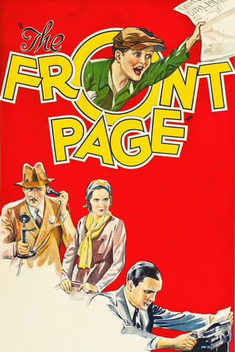 دانلود فیلم The Front Page 1931 (صفحه اول)