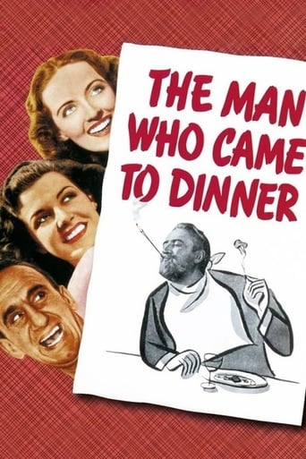 دانلود فیلم The Man Who Came to Dinner 1942 (مردی که برای شام آمد)