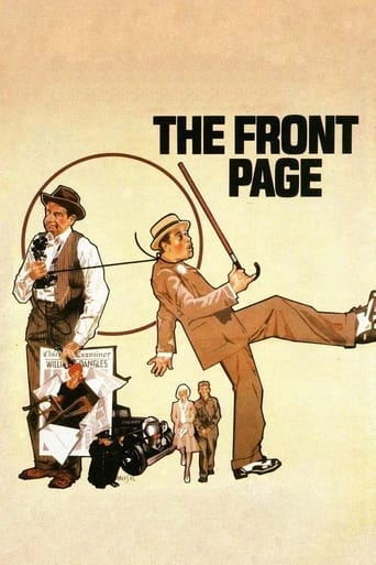 The Front Page 1974 (صفحه اول)