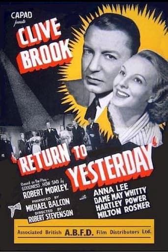 دانلود فیلم Return to Yesterday 1940