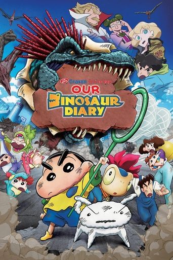 دانلود فیلم Crayon Shin-chan the Movie: Our Dinosaur Diary 2024 (کریم‌خط‌زمان: خاطرات ما با دایناسور)